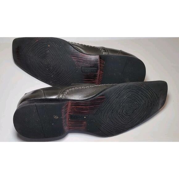 Steve Madden Shoes Mens 11.5 Trace Loafers Charcoal Square Toe Casual Dress - Picture 10 of 10